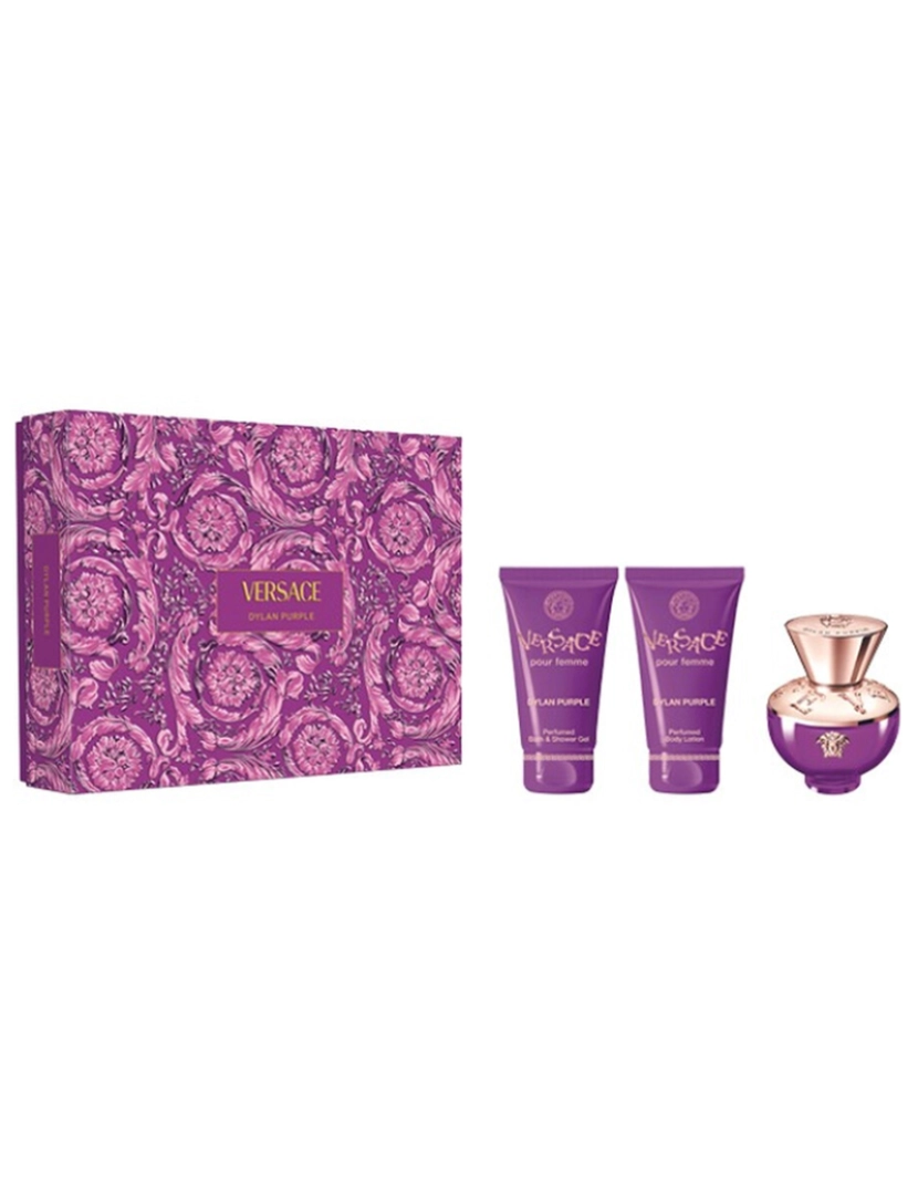 Versace - VERSACE DYLAN PURPLE SET (EP 50 vp + BATH&SHOWER GEL 50 ml + BODY LOTION 50 ml)