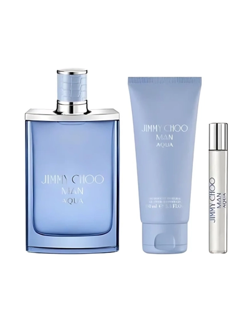 Jimmy Choo - JIMMY CHOO MAN AQUA SET (ET 100 vp + ALL-OVER SHOWER GEL 100 ml + ET 7,5 vp)