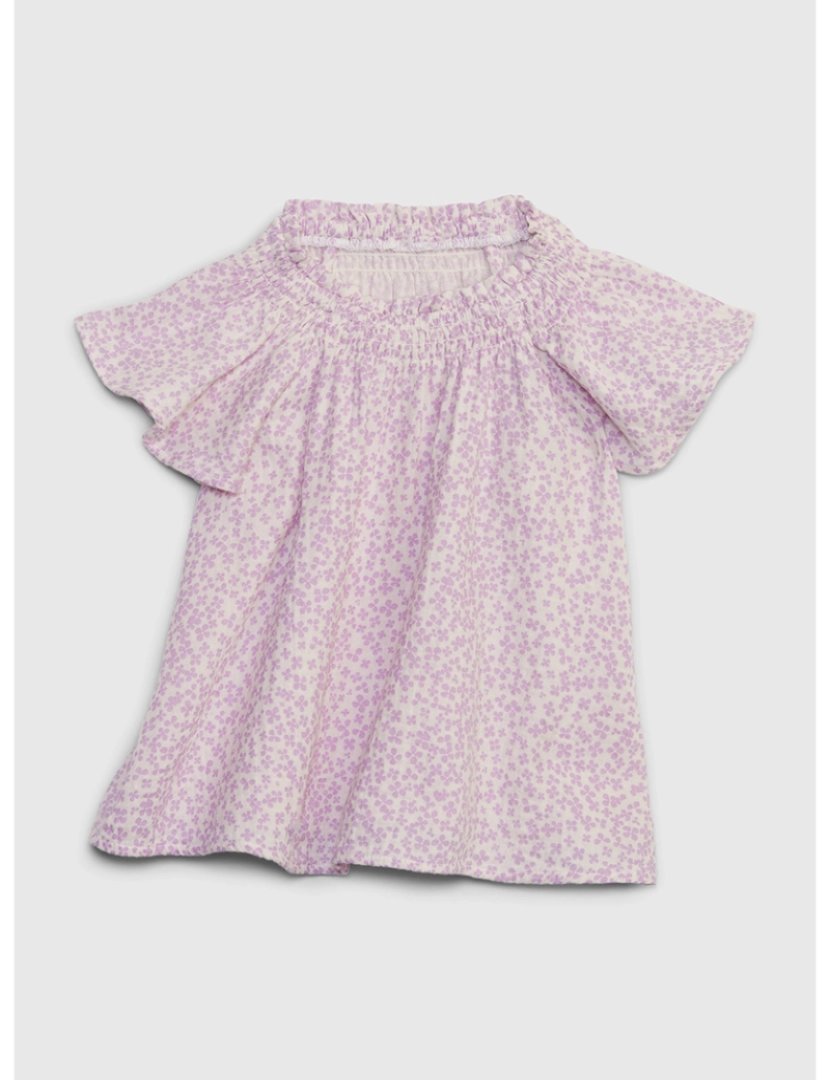 GAP - Camisa Manga Curta Bebé Violeta