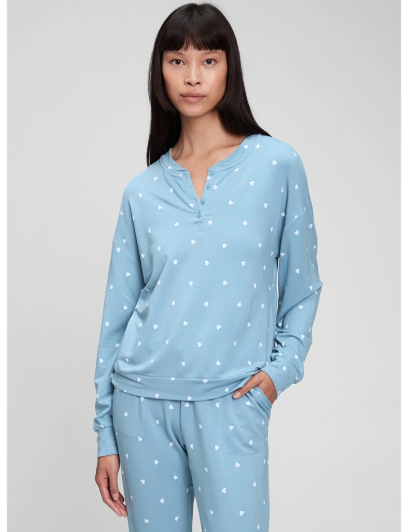 GAP - Pijama manga comprida Senhora