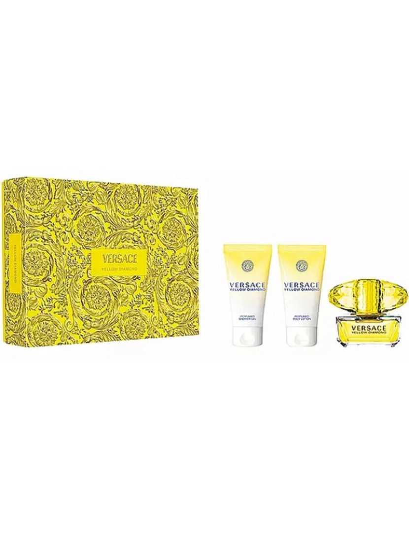 Versace - VERSACE YELLOW DIAMOND SET (ET 50 vp + SHOWER GEL 50 ml + BODY LOTION 50 ml)