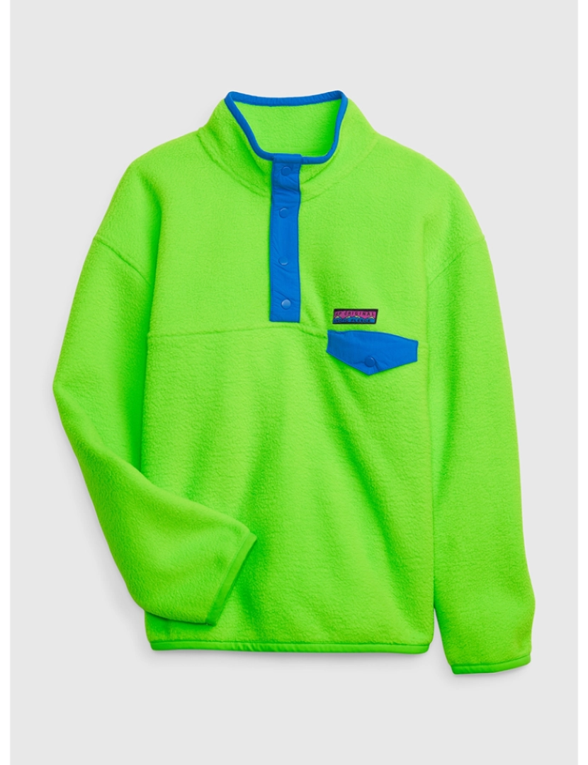 GAP - Sweatshirt sem Capuz Rapaz Verde