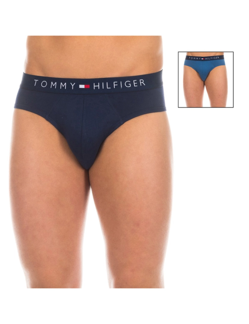 Tommy Hilfiger - Pack 2 Slips Homem Azul