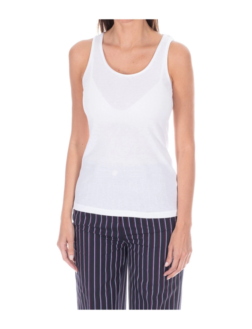 Tommy Hilfiger - T-Shirts Alças Senhora Branco