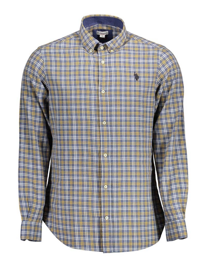 U.S. Polo - Camisa M. Comprida Homem Azul