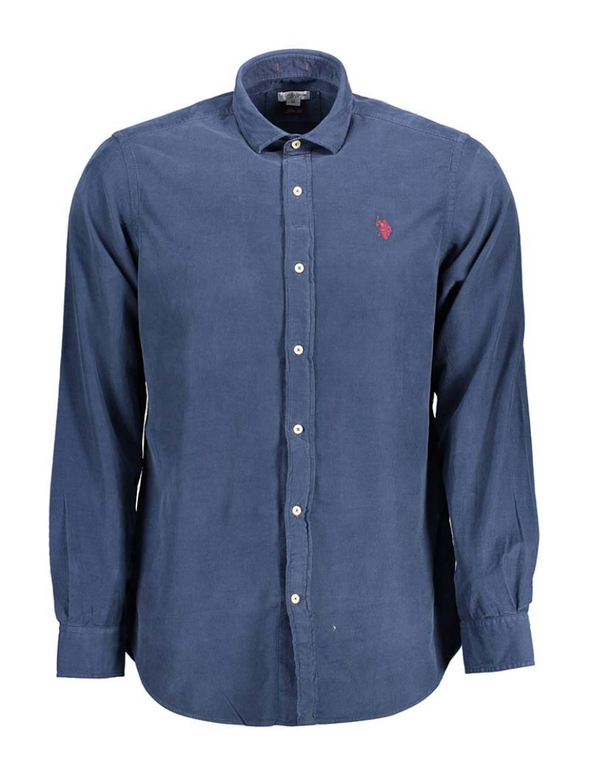 U.S. Polo - Camisa M. Comprida Homem Azul