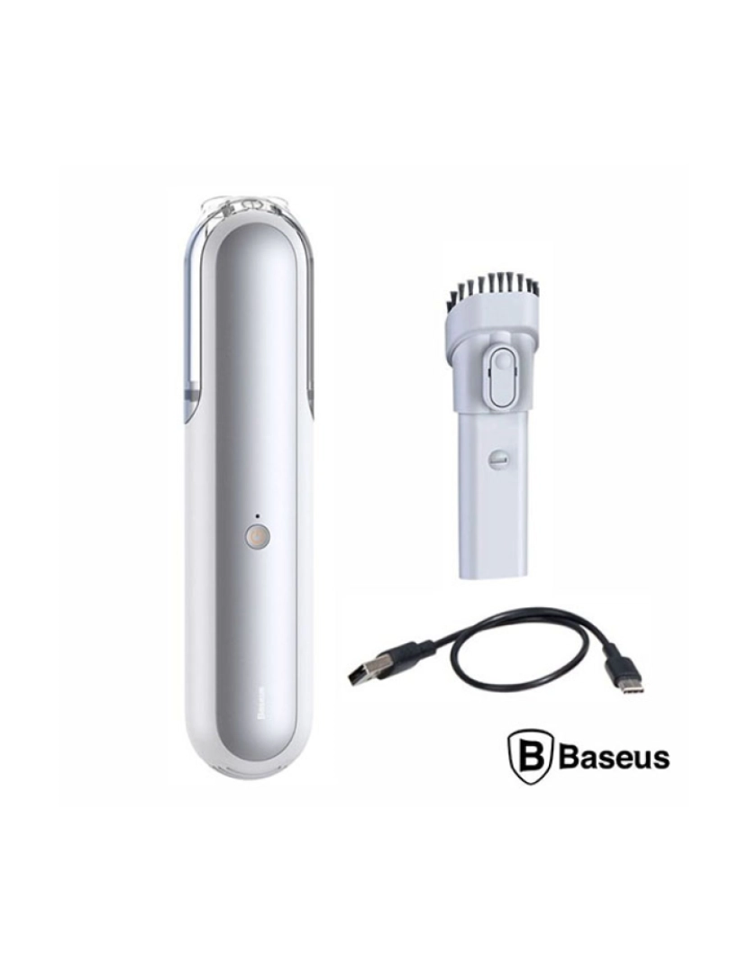 Baseus - Aspirador Portátil A1 S/ Saco 30W 4000pa Branco BASEUS      