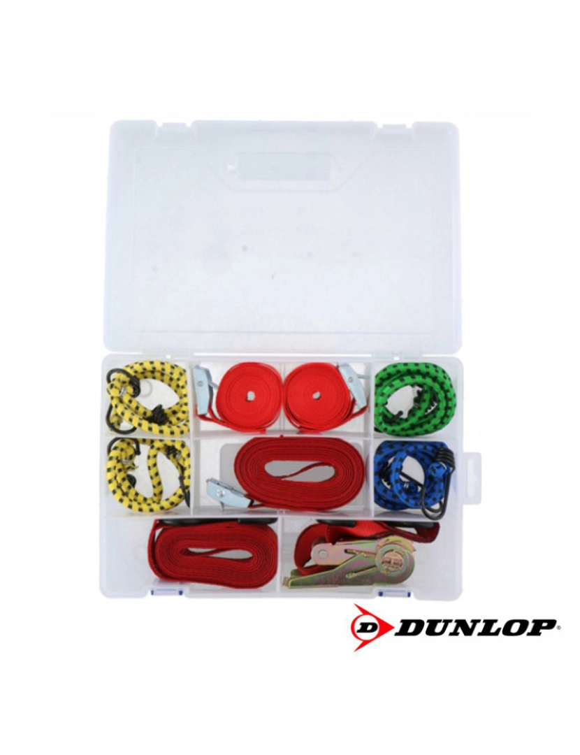 Dunlop - Conjunto Cintas e Cordas Elásticas de Segurança DUNLOP      