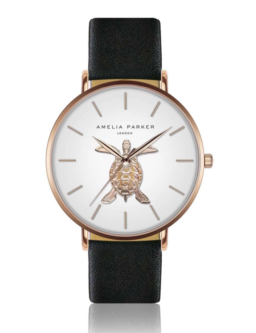 Amelia Parker - Relógio Rose Turtle 38mm