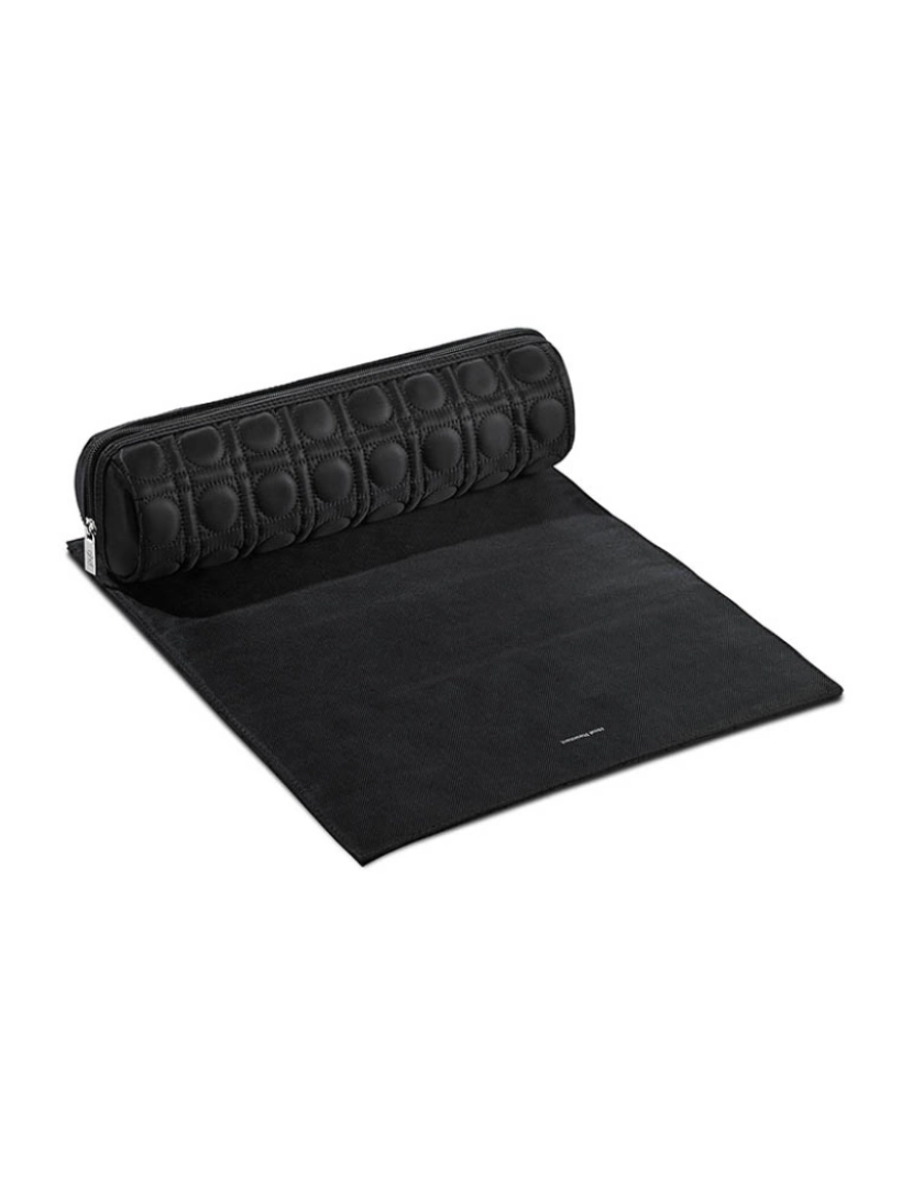 GHD  - GHD Estojo Térmico Roll Mat Preto