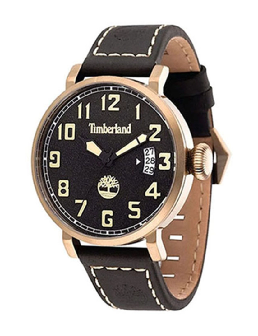 Timberland - Relógio Homem Dourado e Preto