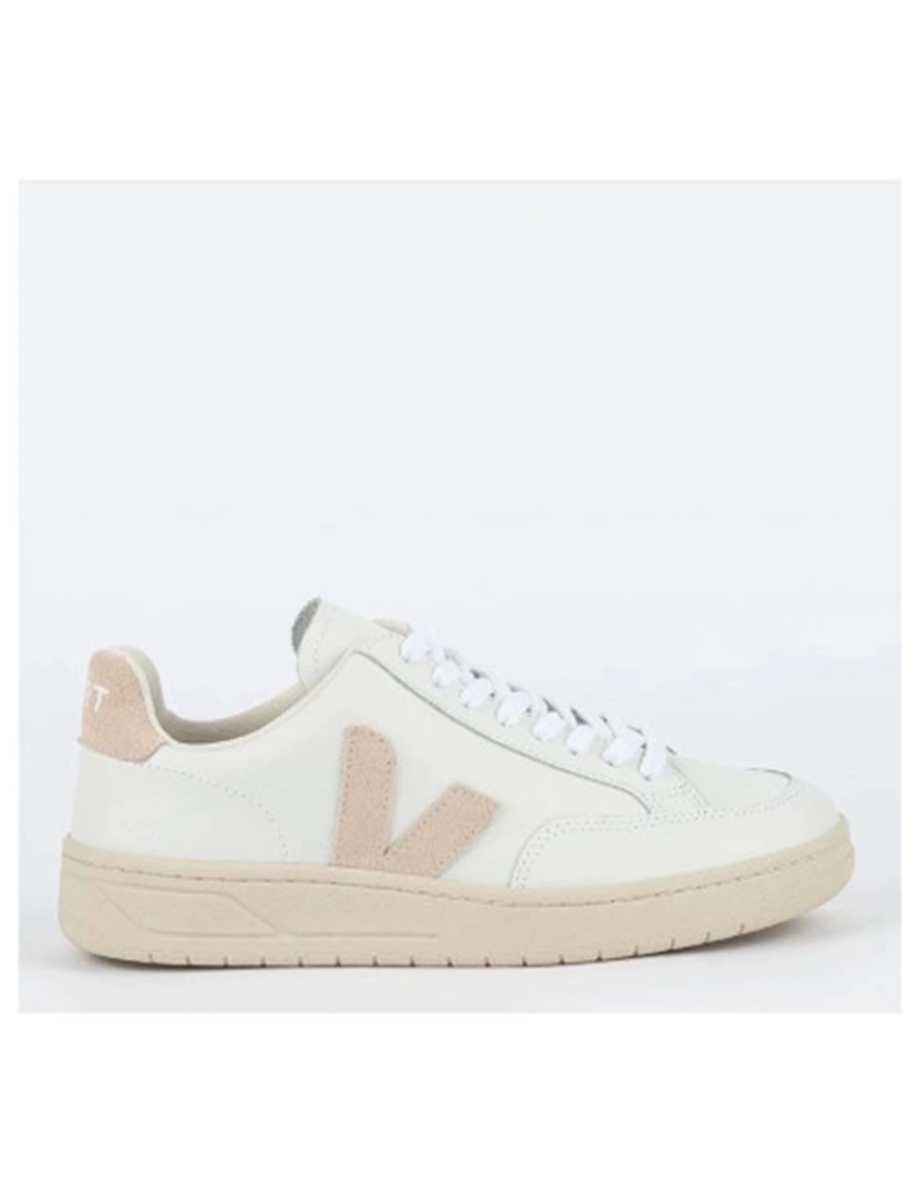 Veja - Ténis Homem V-12 Extra-Branco e Sable