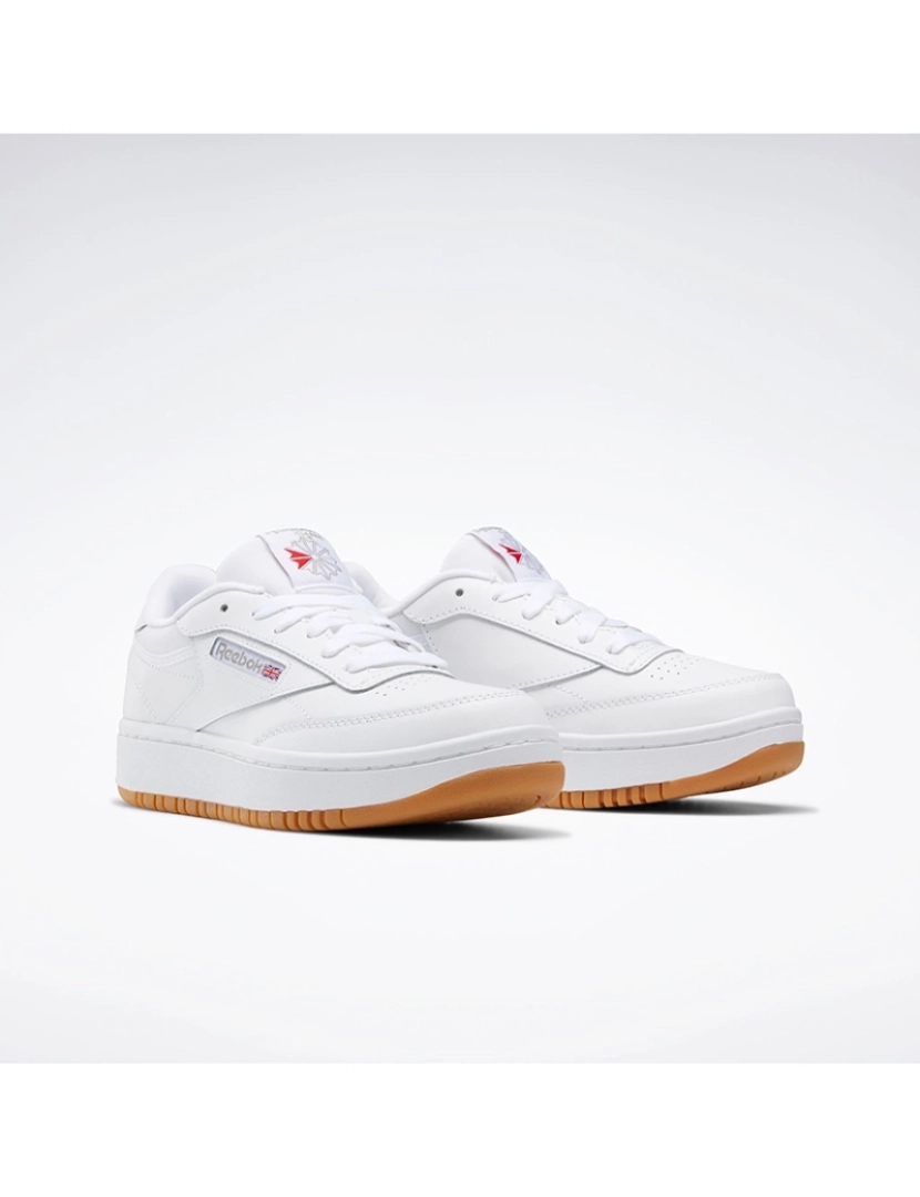 Reebok - Ténis CLUB C DOUBLE Branco