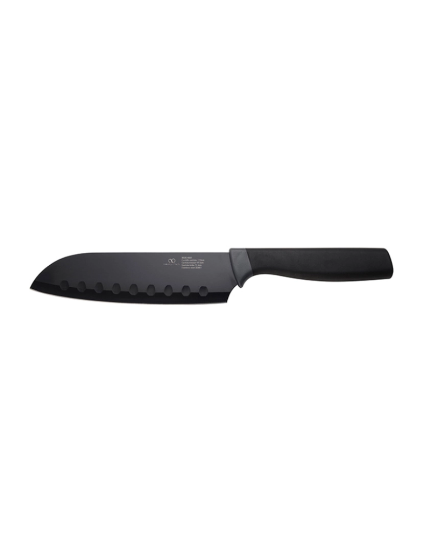 Bergner - Faca Santoku 17,5cm em aço inoxidável, colecção essência