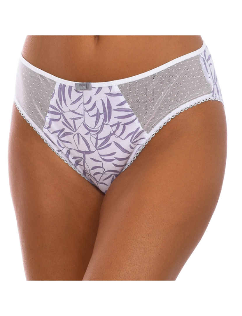 DIM - Cuecas Lace Senhora Imprime Bambou