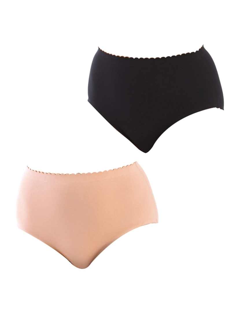 DIM - Cueca Senhora Preto e Camel