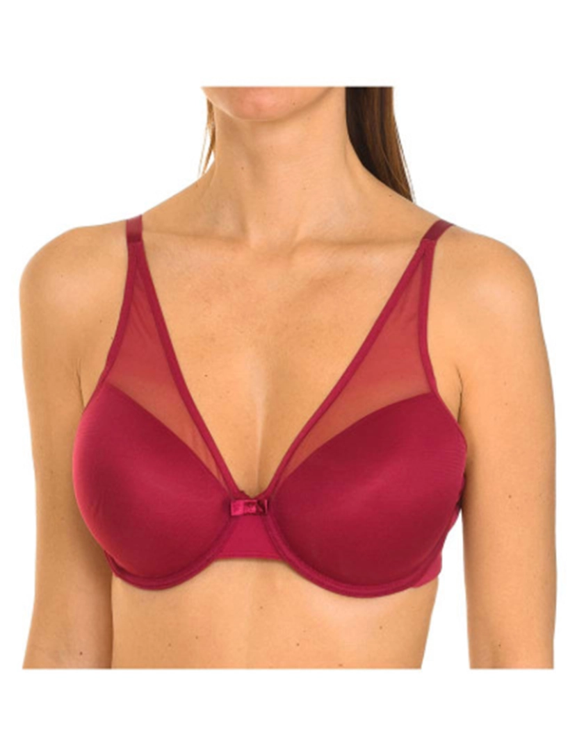 DIM - Soutien Generous Invisivel Senhora Fuchsia 