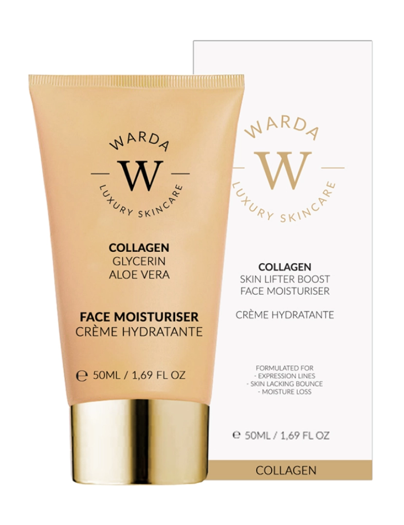 Warda Skincare - HIDRATANTE DE COLÁGENO SKIN LIFTER BOOST 50ml