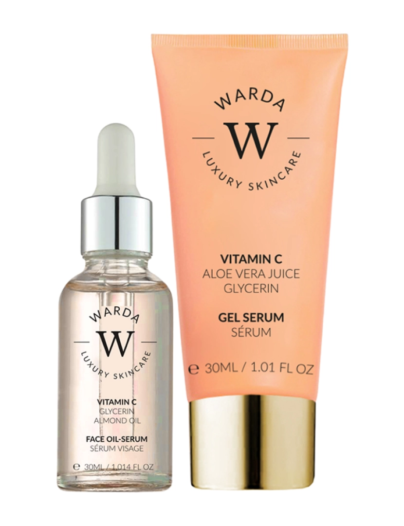 Warda Skincare - SÉRUM VITAMIN C GLOW BOOST 30ml +SÉRUM SKIN GLOW BOOST VITAMIN C 30ml 