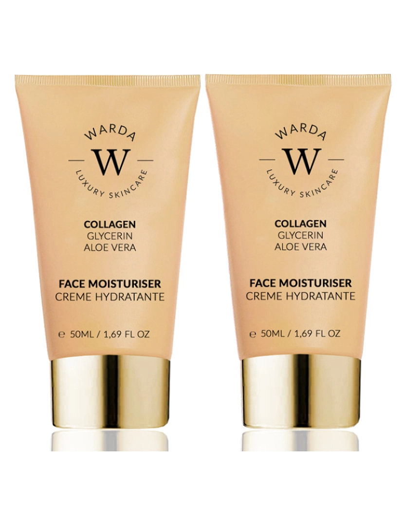 Warda Skincare - Hidratante Skin Lifter Boost Colagen 50Ml x 2