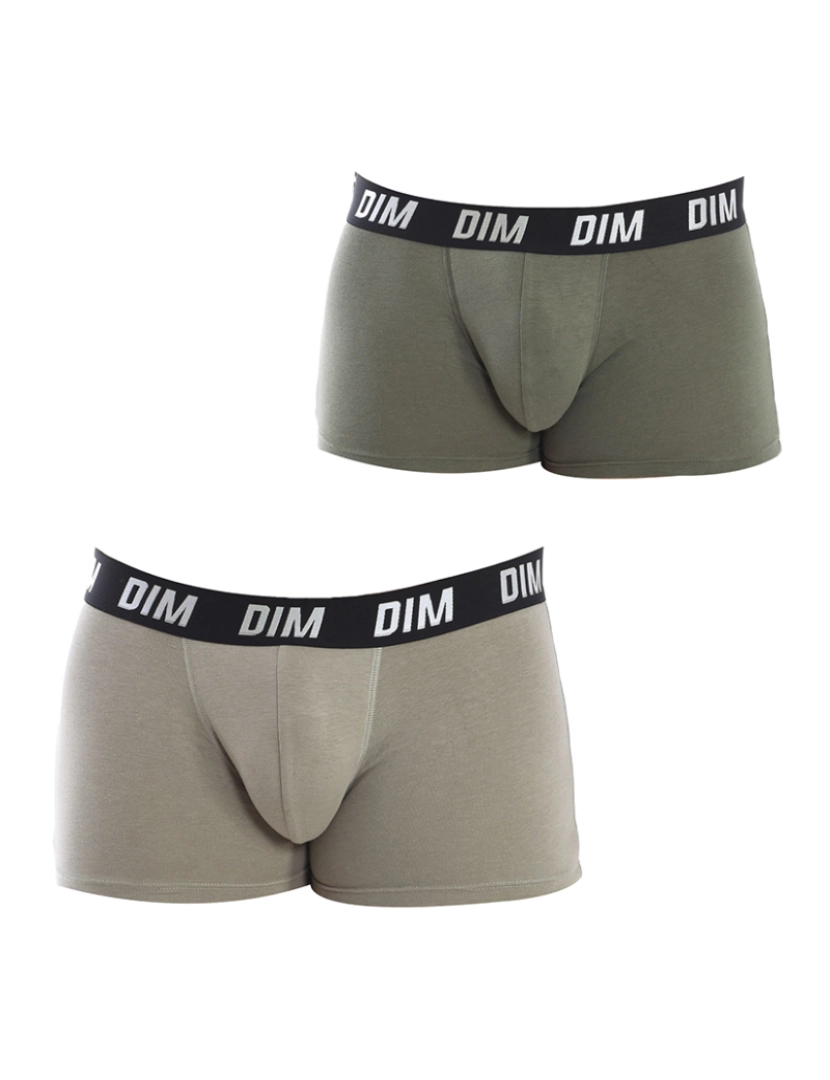 DIM - Pack Boxers Homem Verde