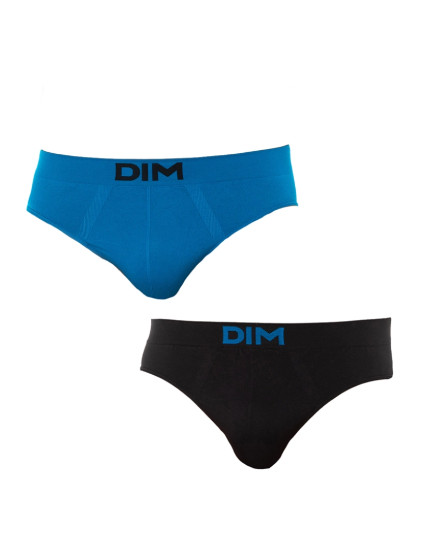 DIM - Pack 2 Slips Homem Azul e Preto