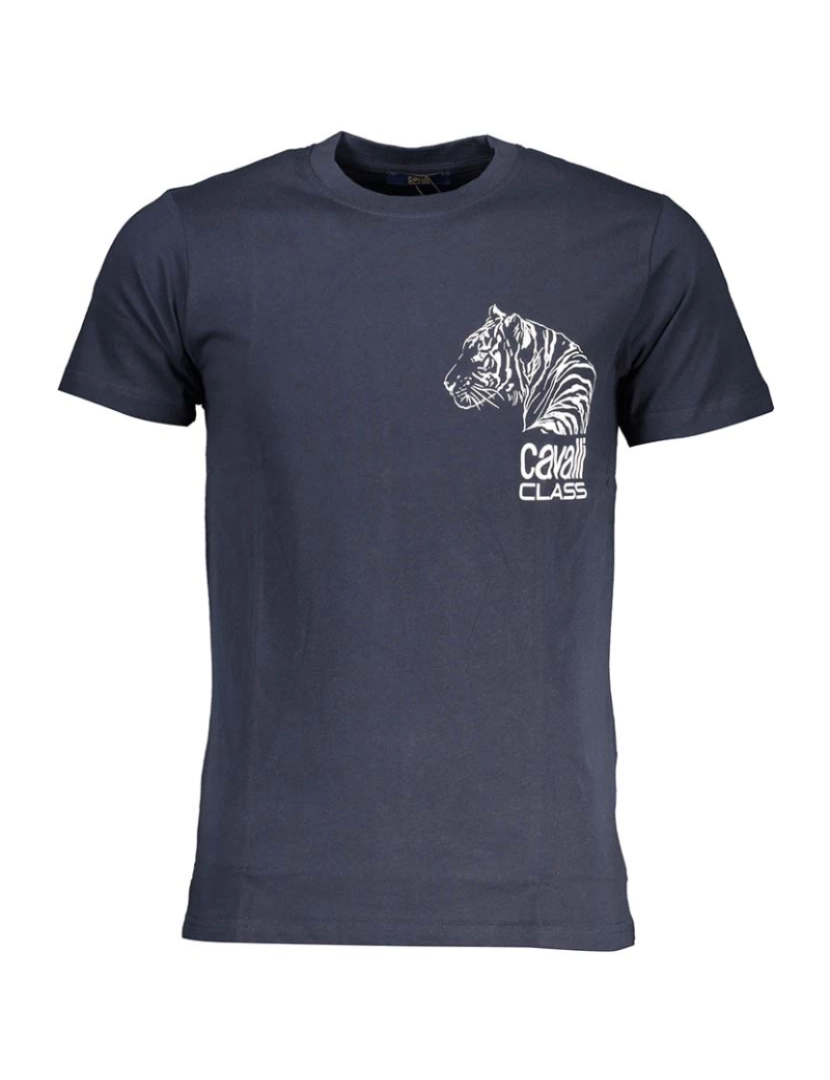 Cavalli Class - T-Shirt Homem Azul