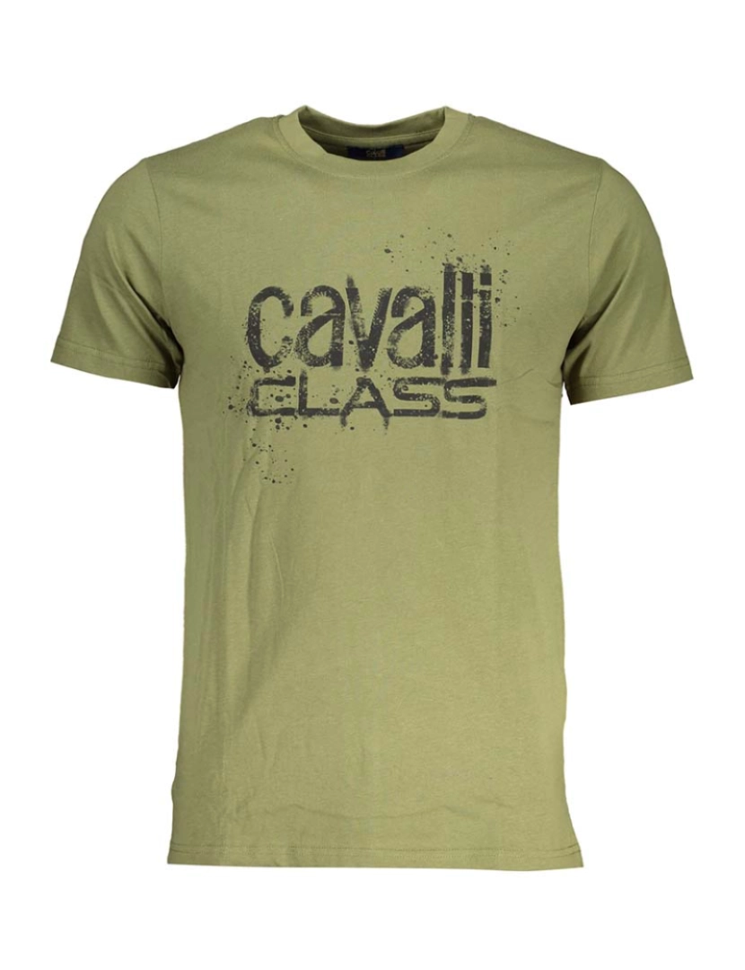 Cavalli Class - T-Shirt Homem Verde