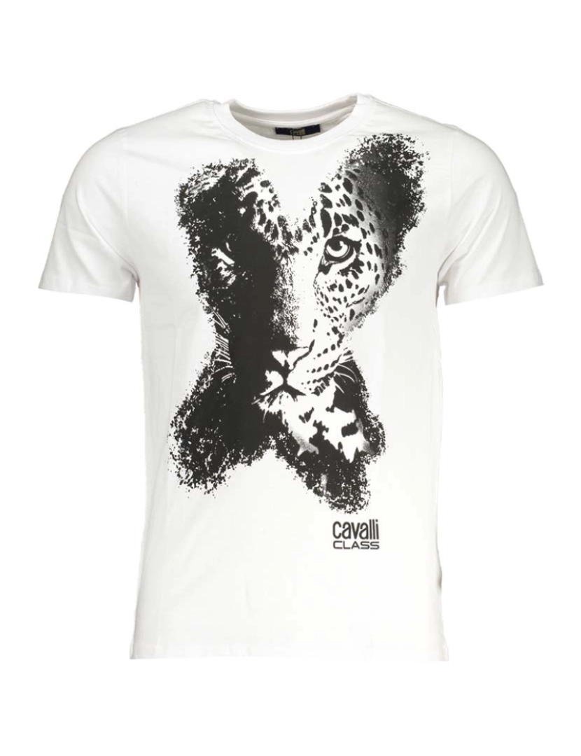 Cavalli Class - T-Shirt Homem Branco