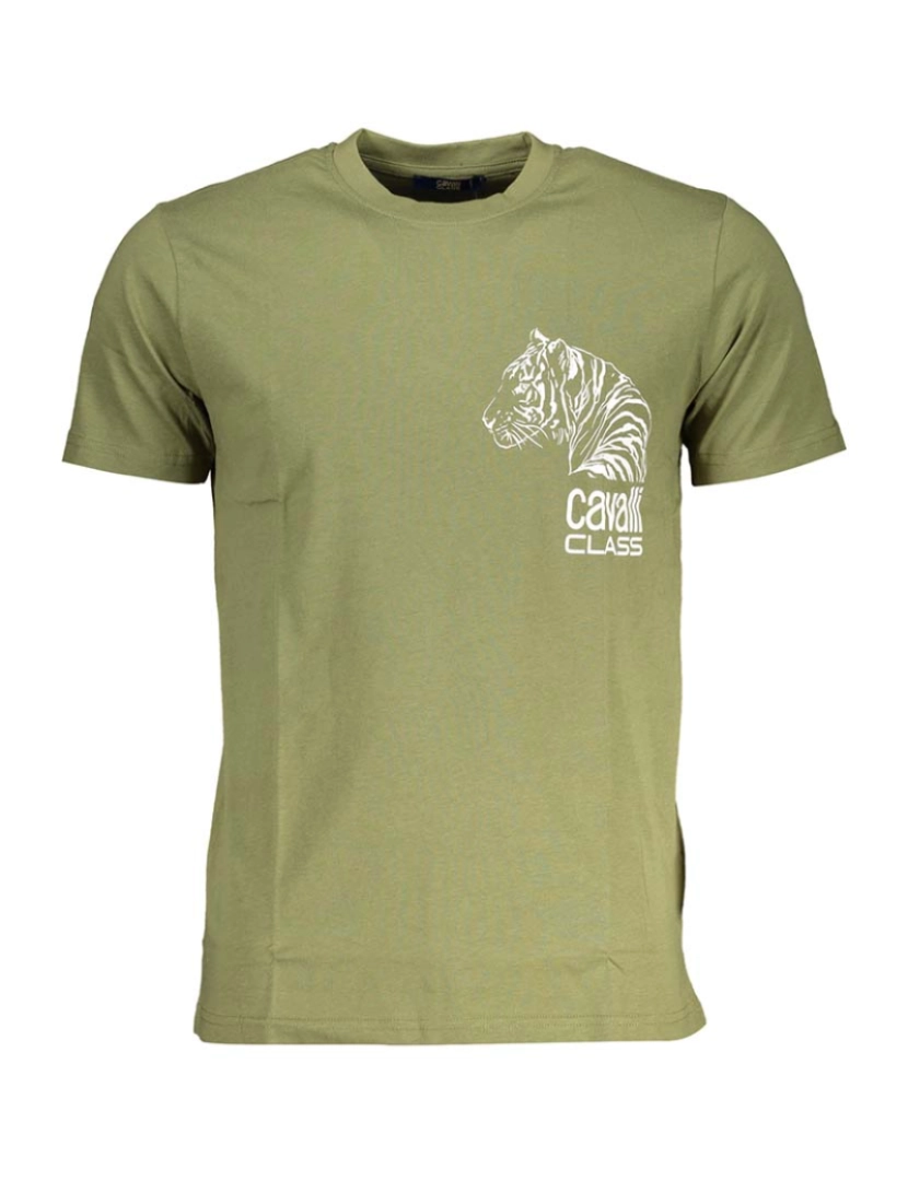 Cavalli Class - T-Shirt Homem Verde