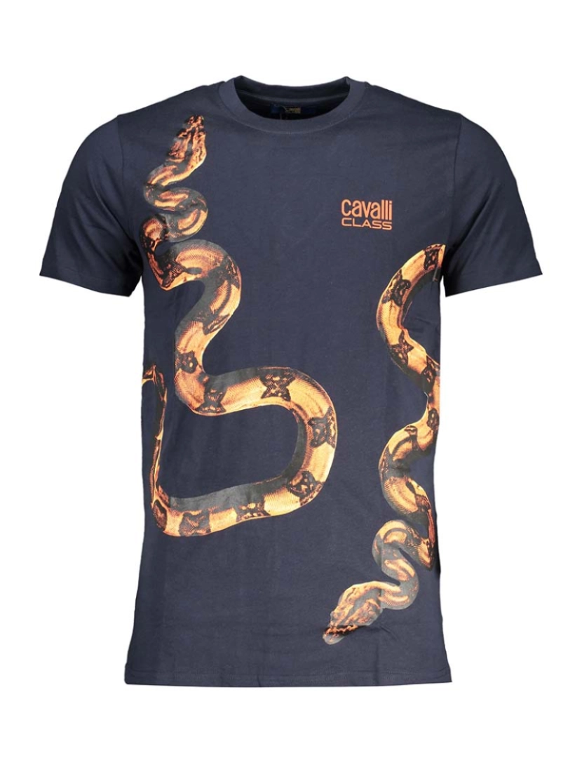 Cavalli Class - T-Shirt Homem Azul