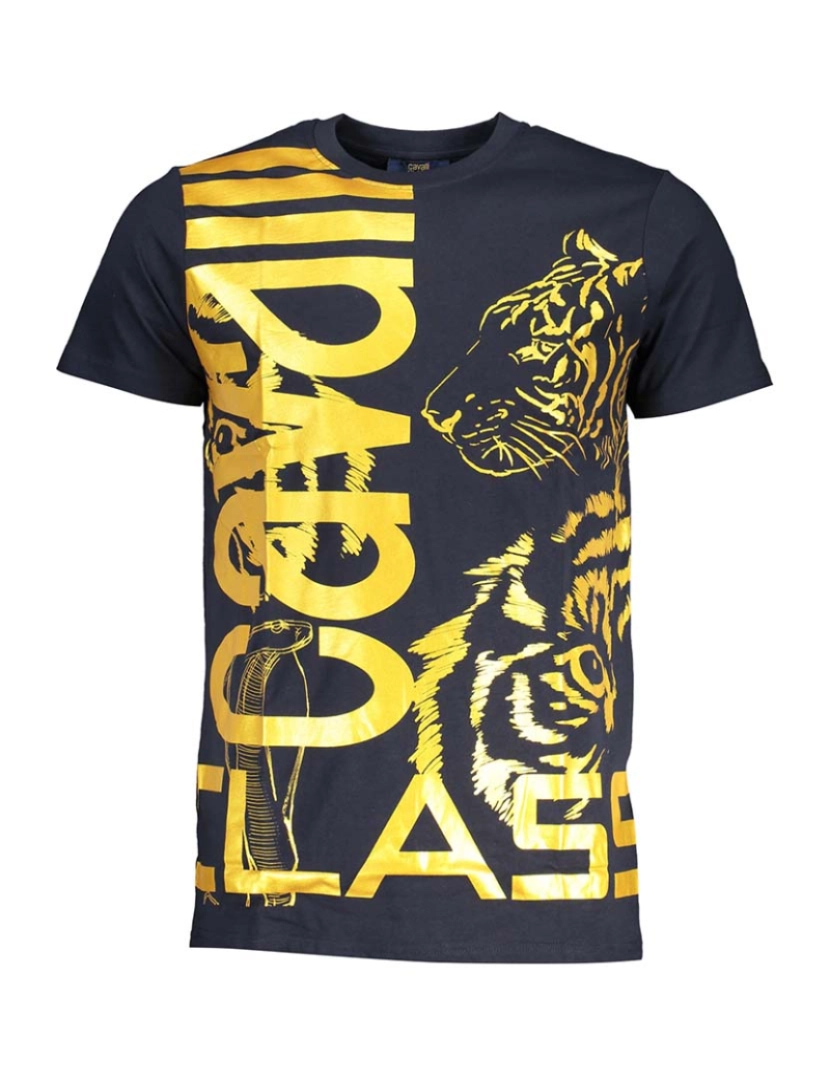 Cavalli Class - T-Shirt Homem Azul