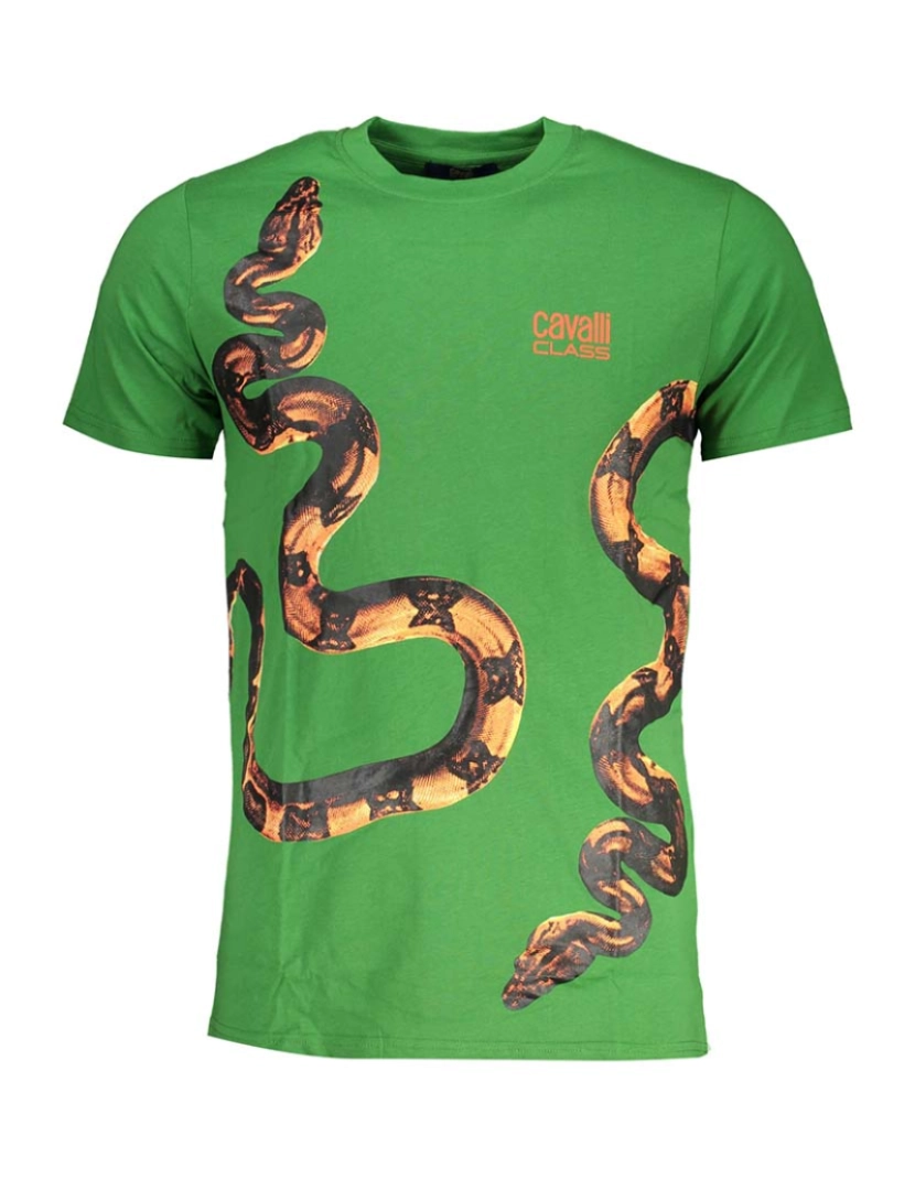 Cavalli Class - T-Shirt Homem Verde