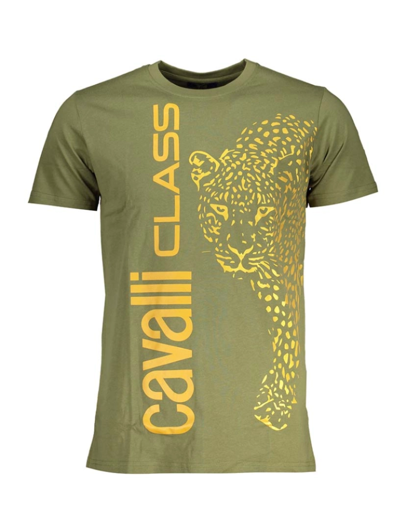 Cavalli Class - T-Shirt Homem Verde