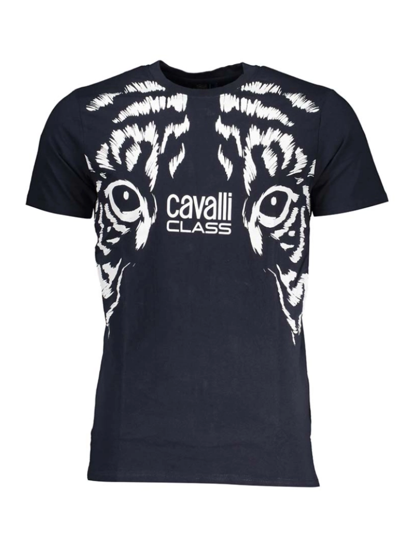 Cavalli Class - T-Shirt Homem Azul