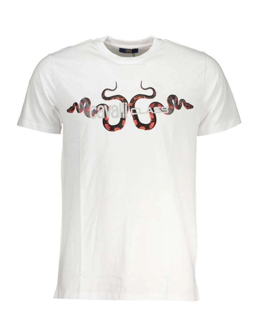 Cavalli Class - T-Shirt Homem Branco