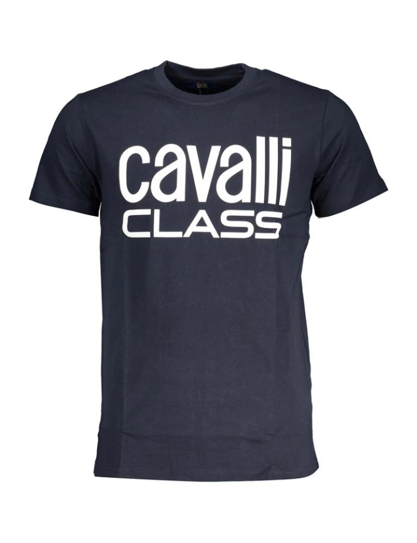 Cavalli Class - T-Shirt Homem Azul