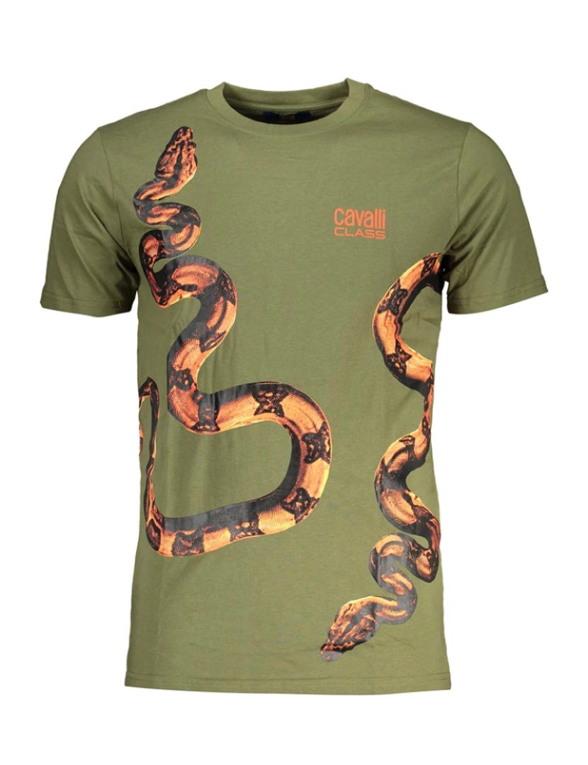 Cavalli Class - T-Shirt Homem Verde