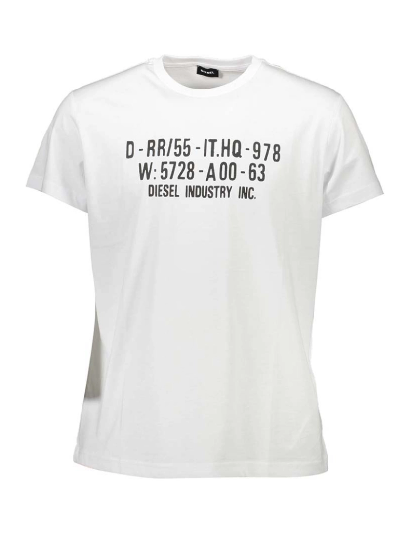 Diesel - T-Shirt Homem Branco