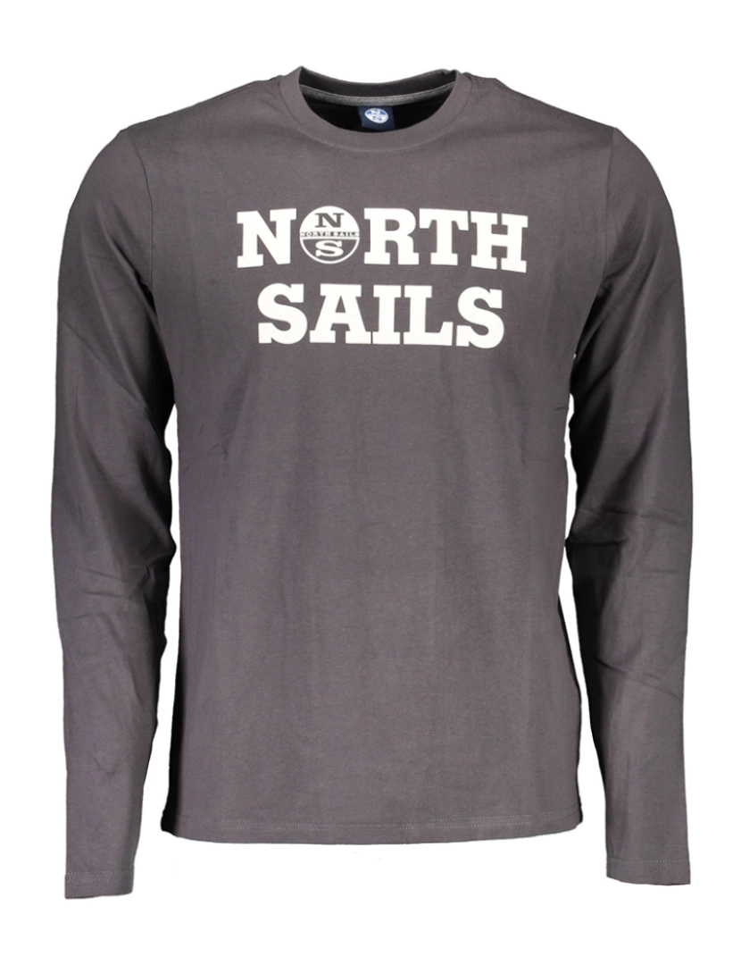 North Sails - T-shirt M. Comprida Homem Cinza