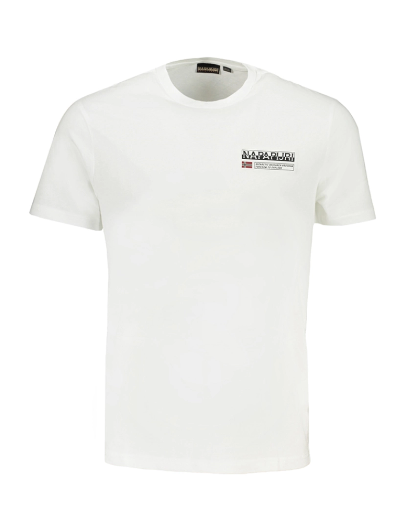 Napapijri - T-Shirt Homem branco