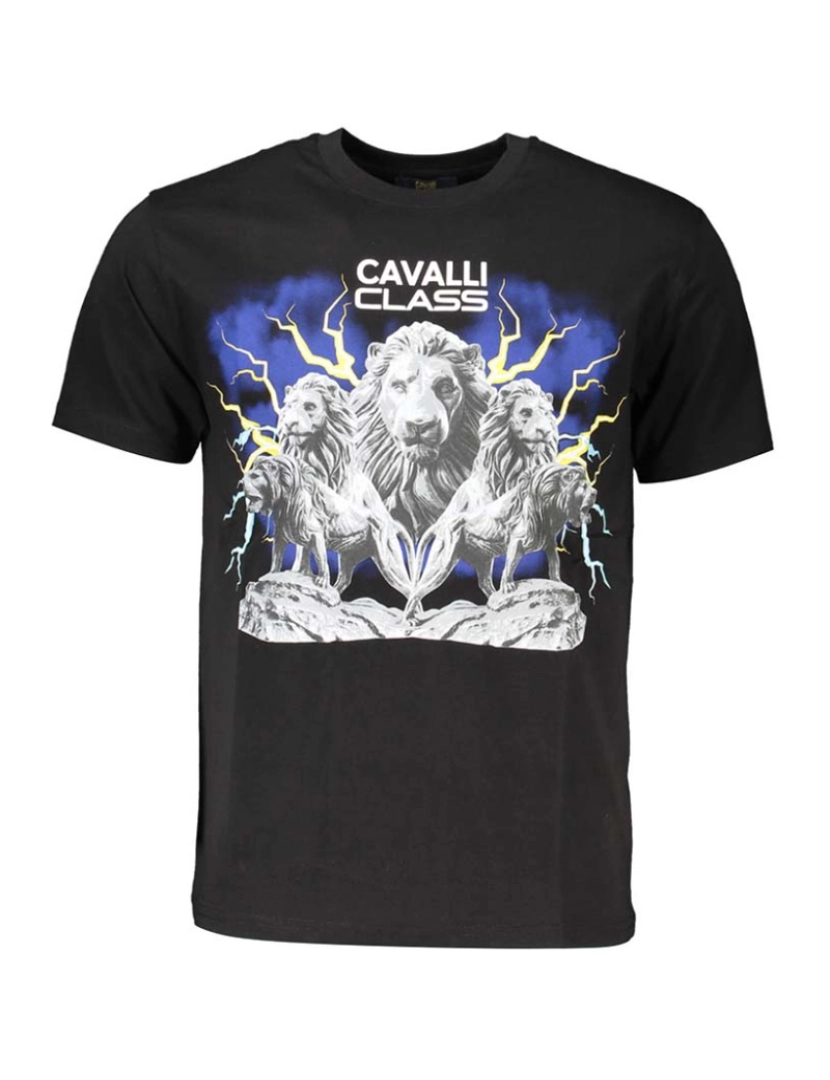 Cavalli Class - T-Shirt Homem Preto