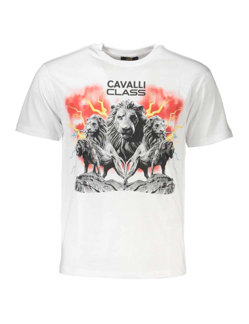 Cavalli Class - T-Shirt Homem Branco