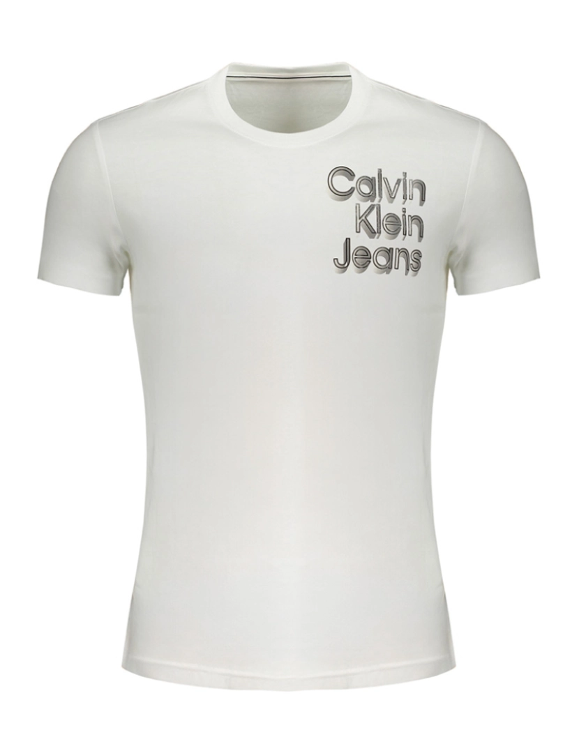 Calvin Klein - T-Shirt Homem Branco