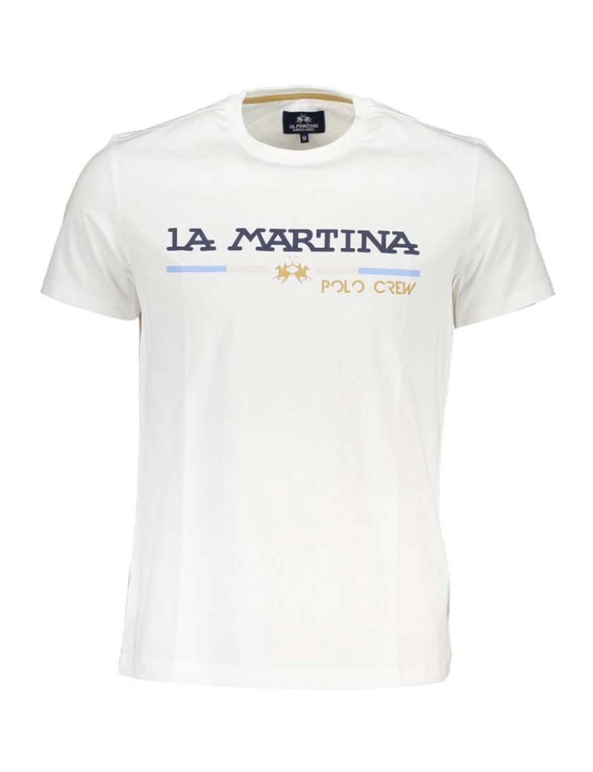 La Martina - T-Shirt Homem Branco