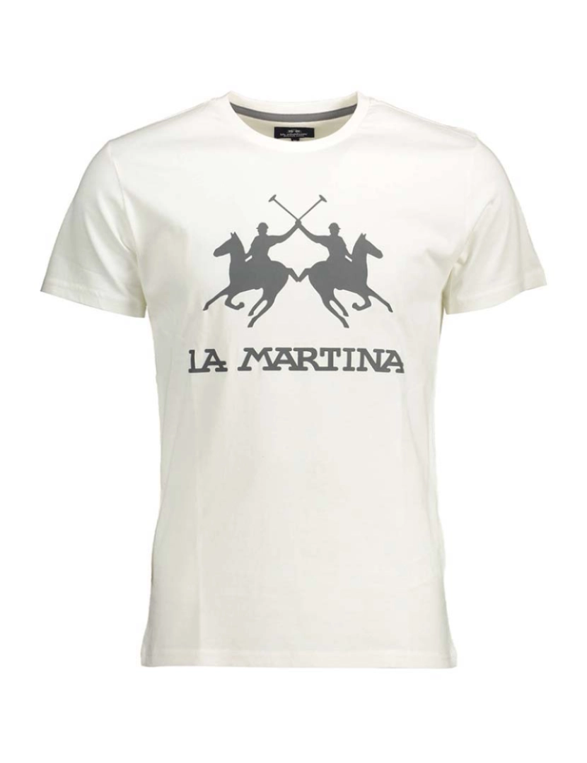 La Martina - T-Shirt Homem Branco