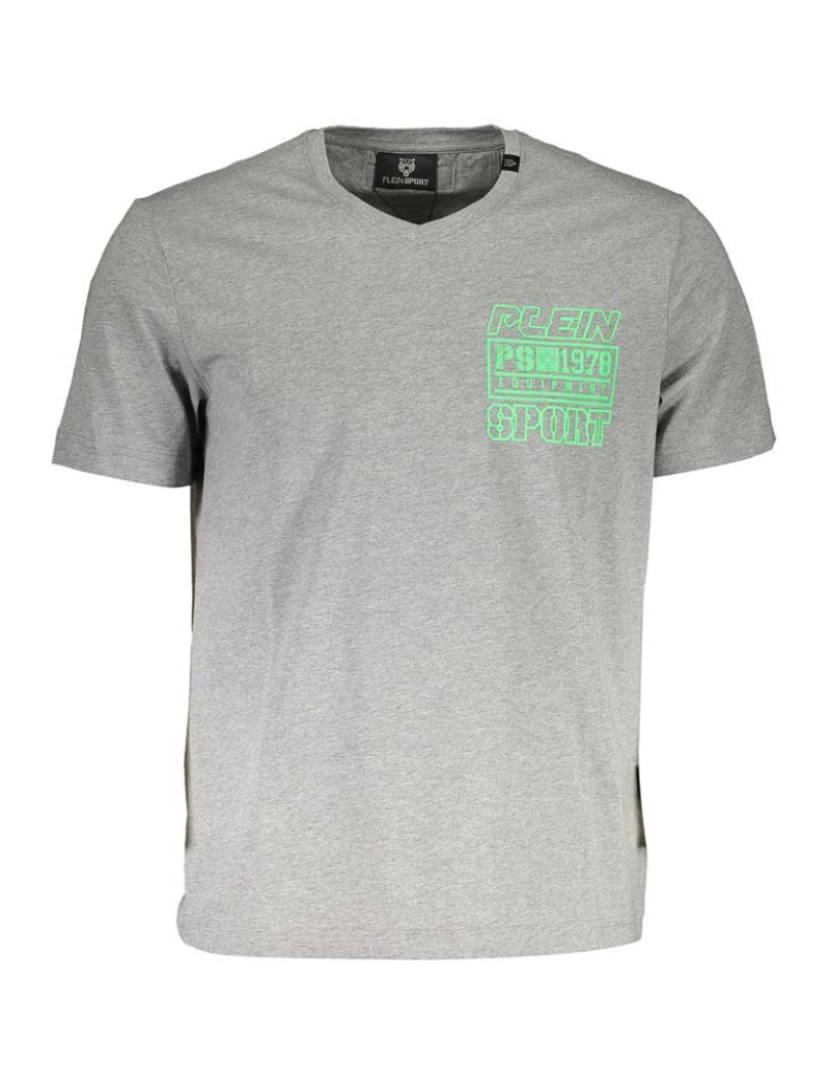 Plein Sport - T-Shirt de Homem  cinzento