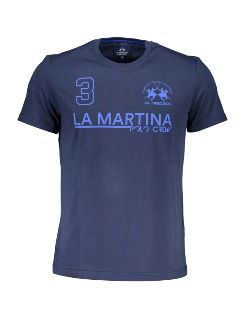 La Martina - T-Shirt Homem Azul