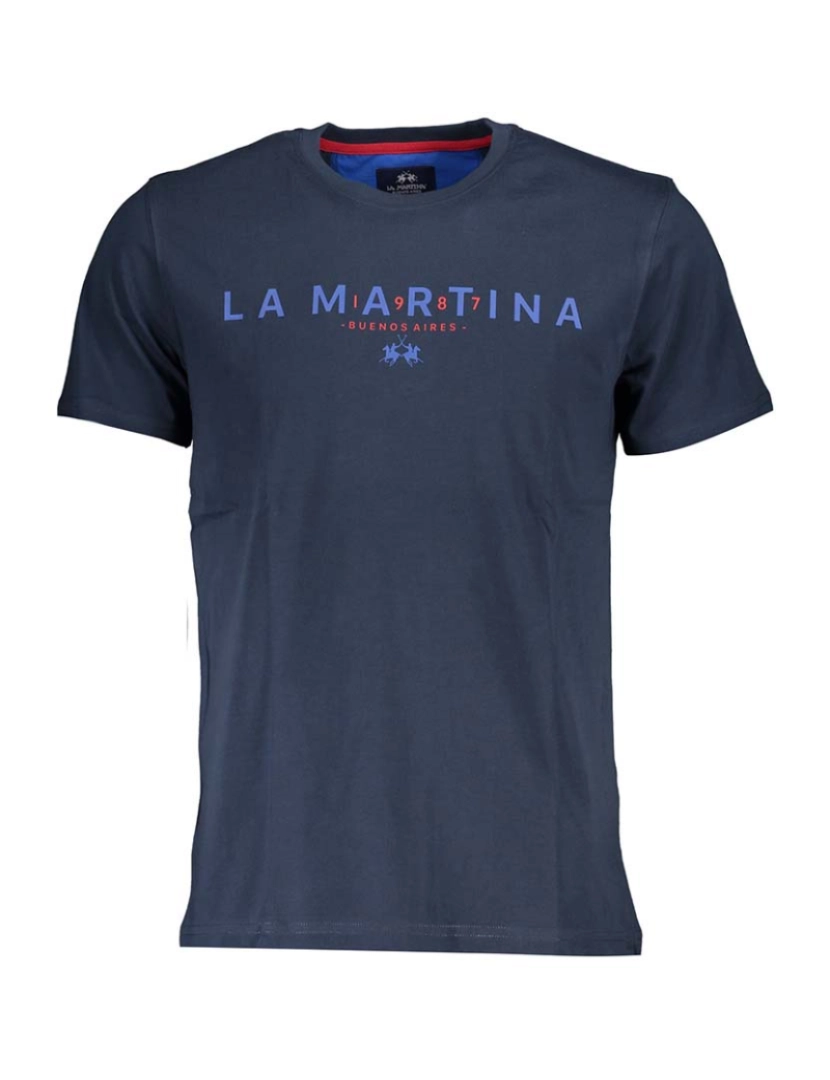 La Martina - T-shirt Homem Azul