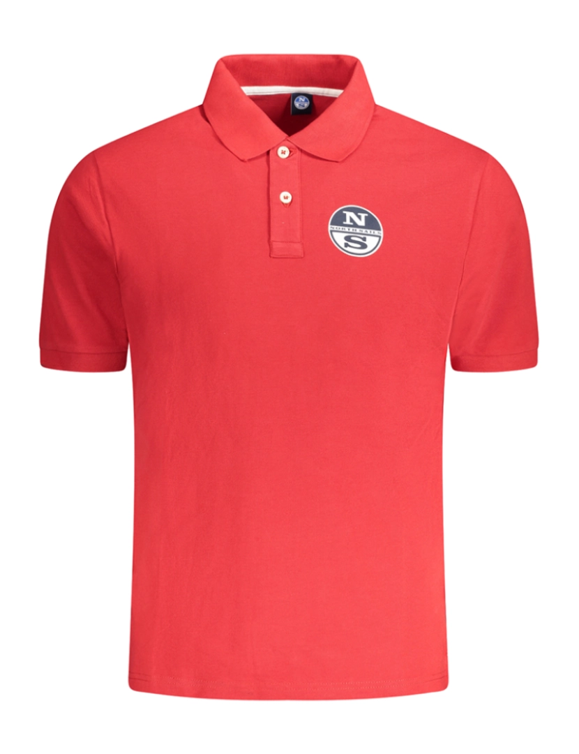 North Sails - Polo de Homem Vermelho